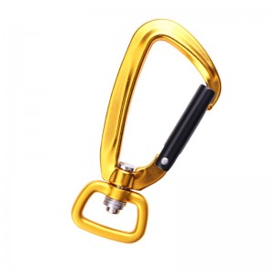 Leo núi ngoài trời và cắm trại khóa chính carabiner đa chức năng nut leo núi móc khóa leo núi khóa nhanh thiết bị an toàn khóa d-vít vít khóa chính hàng không hợp kim nhôm