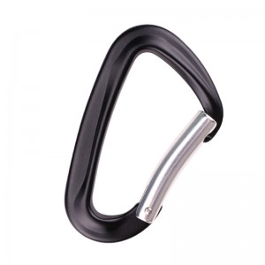 Trại leo núi ngoài trời khóa chính khóa carabiner đa chức năng leo núi móc khóa leo núi ngoài trời nhanh chóng bắt nhanh rơi thiết bị an toàn khóa thăm dò lỗ hình chữ d khóa dây khóa chính hợp kim nhôm h...