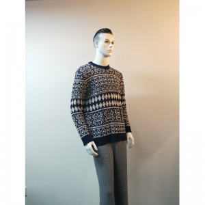 SWY PLAID SWEATER RLMS0030F