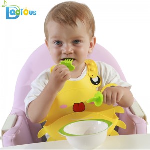 Sản phẩm bán chạy nhất Sản phẩm nhựa an toàn Thìa nhựa Baby Fork BPA Free Tự ăn Muỗng và Nĩa