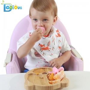 2019 Sản phẩm mới Cho bé ăn Đầu muỗng và Bộ nĩa Dụng cụ đào tạo Thìa bé Tự ăn