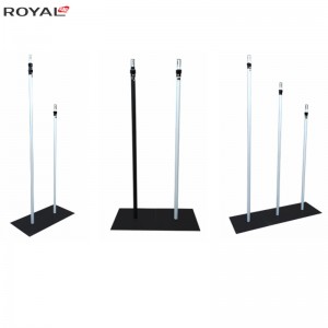 Ống và Drape điều chỉnh thẳng đứng 5ft-8ft