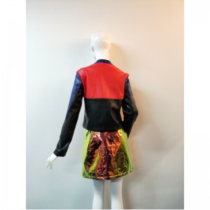 ÁO KHOÁC PU BIKER JACKET RLWPJ0005N