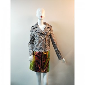 ÁO KHOÁC SERPENTINE PU RLWPJ0018N