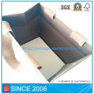 Túi mua sắm cao cấp có tay cầm dán