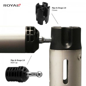 Ống và Drape 2.0 Điều chỉnh thẳng đứng 3 miếng