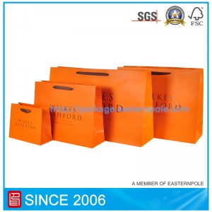 Túi giấy mua sắm với thiết kế tùy chỉnh