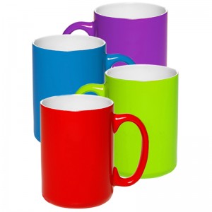 Giảm giá nóng bán được bản in riêng 11ozo gốm Mug