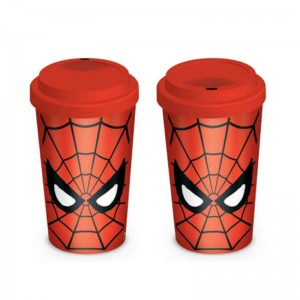 Biểu tượng Mug Cup với cốc cà phê ở Silicoe Lid in logo