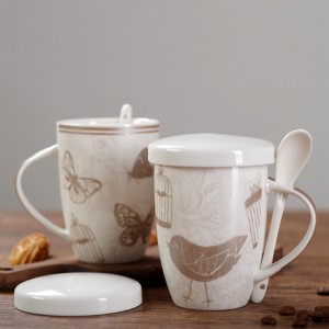 Bán buôn tùy chỉnh decal gốm cốc cho quà tặng khuyến mãi