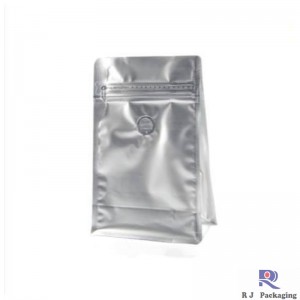 Xanh nước biển và túi dưới bằng mực thô với van pha cà phê