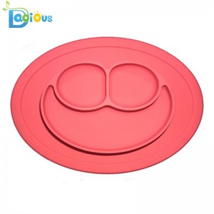 Amazon Hot Sale Baby One-Piece Silicone placemat An toàn cho trẻ em