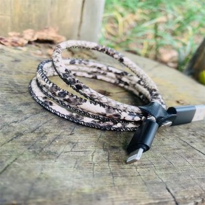 Cáp dữ liệu của Zebra /Animal pattern pu