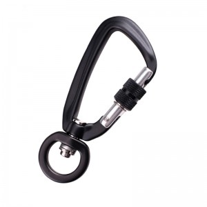 Móc ngoài trời leo núi cắm trại khóa chính carabiner leo núi đa chức năng móc leo núi khóa ngoài trời nhanh chóng bắt nhanh khóa thiết bị an toàn để dẫn động vật thông qua dây với móc hợp kim nhôm hàng...
