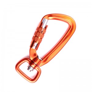 Móc khóa ngoài trời leo núi cắm trại khóa chính Hai khóa carabiner đa chức năng nut carabiner ngoài trời nhanh chóng bắt nhanh rơi thiết bị an toàn khóa thăm dò lỗ khóa d loại khóa khóa chính hợp kim nhôm ...