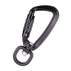Móc khóa ngoài trời leo núi cắm trại khóa chính Hai khóa carabiner đa chức năng nut carabiner ngoài trời nhanh chóng bắt nhanh rơi thiết bị an toàn khóa thăm dò lỗ khóa d loại khóa khóa chính hợp kim nhôm ...