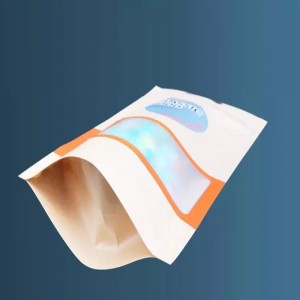 Chất lượng cao In tùy chỉnh túi dây kéo in bao bì thực phẩm có tay cầm