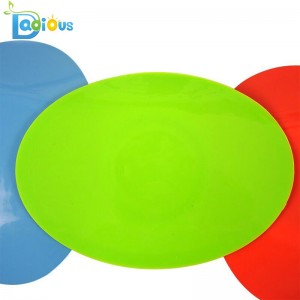 Bộ đồ ăn cho bé Bộ thực phẩm Lớp silicone Bát một miếng Silicone placemat Hút cho bé Bát