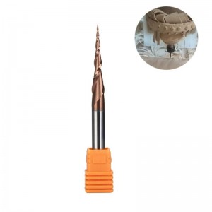 Mũi thon nhọn Mũi cuối Mill 1/4 \