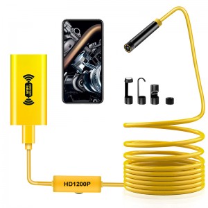Máy nội soi không dây 2.0 Megapixel HD WiFi Borescope Camera Micro Interface Kiểm tra chống nước Rắn quay phim Android, iOS và Windows, iPhone, Samsung, Máy tính bảng, Mac