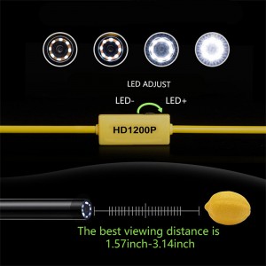 Máy nội soi không dây 2.0 Megapixel HD WiFi Borescope Camera Micro Interface Kiểm tra chống nước Rắn quay phim Android, iOS và Windows, iPhone, Samsung, Máy tính bảng, Mac