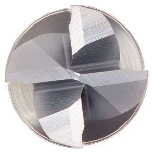 Cacbua rắn cuối Mill, AlTiN tráng, 4 sáo, đường kính 3/8 \