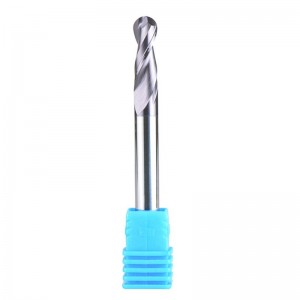 Ball Mũi cacbua End Mill Máy cắt CNC Bộ định tuyến Bits Công cụ phay xoắn ốc 1/4 inch Shank với chiều dài 3 inch
