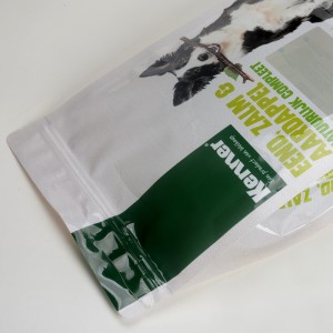 1,5kg Pet Food Bao bì Túi Gusset Dog Food Zipper Zipper Nhựa Nhựa Thịt gà đông lạnh Túi đóng gói