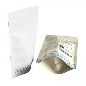 Nhôm lá đứng lên Túi đựng túi trà bột trà xanh có khóa kéo giá rẻ