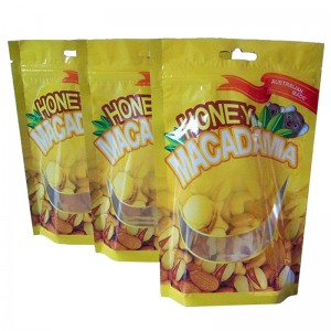 Trung Quốc nhà cung cấp tùy chỉnh in nhựa đứng lên túi, kẹo hoặc đường hoặc đồ ăn nhẹ sử dụng túi mylar ziplock, thực phẩm cấp doypack