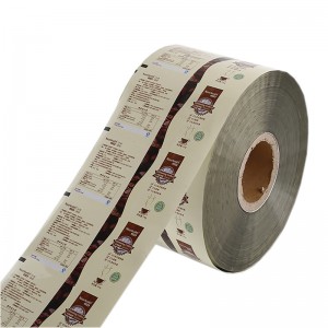 Tùy chỉnh in màng nhôm bao bì cà phê