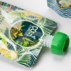 tùy chỉnh spout túi thạch gói thực phẩm đứng lên bao bì thực phẩm túi