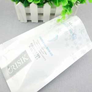 tùy chỉnh nhôm lá nhựa mặt nạ bao bì túi