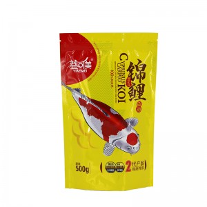 Tùy chỉnh in ấn 100g túi đựng thức ăn cho cá bằng nhựa