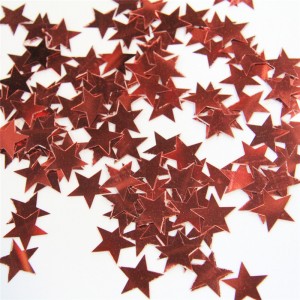 Fancy bling lá long lanh flake polyester confetti