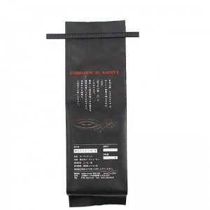 bên gusset matt hoàn thành tin tie trên gói van cà phê hàng đầu