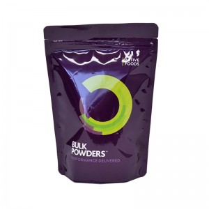 đứng lên túi để đóng gói thực phẩm với khóa Zip và cửa sổ rõ ràng Túi Zipper Zipper tùy chỉnh