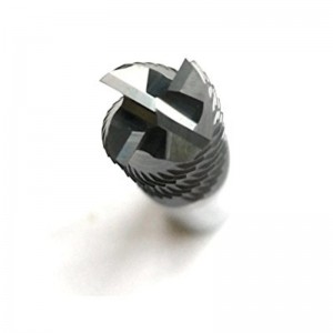 Dao phay thô cacbua kết thúc, HRC45 với lớp phủ Tialn, 4 sáo, đường kính 1/4 \