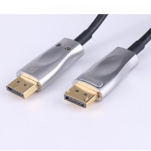 Cáp sợi quang Displayport Cáp quang Cáp quang tốc độ cao 32,4 Gbps 8K @ 60Hz 4K @ 165Hz 2K @ 144Hz DP1.4 Cáp DP đến cáp DP