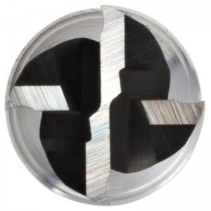 Máy nghiền mũi cacbua vuông, tầm với cực dài, hoàn thiện không tráng (sáng), xoắn 30 độ, 4 sáo, 3 \