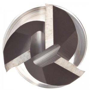 Cacbua mũi vuông Mill Mill, Inch, Hoàn thiện không tráng (Sáng), Cắt thô và Hoàn thiện, Xoắn ốc 30 độ, 3 sáo, 3 \