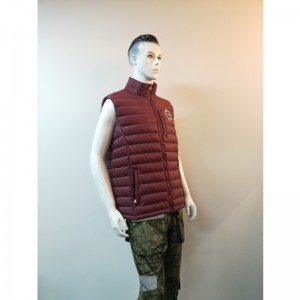 VÒI BURGUNDY PADDED VEST LMV0003