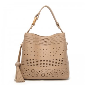 Bán buôn rỗng ra một lớp Túi mua sắm bằng da PU có tua