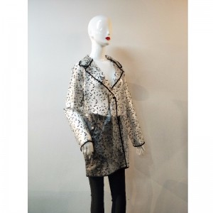 ÁO KHOÁC ĐEN TPU DOT TPU RLWTJ0002