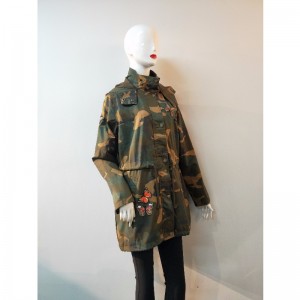 ÁO KHOÁC CAMO CỦA LADIES RLWJ0004
