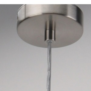 mặt dây chuyền thiết kế hiện đại với bóng vải lanh