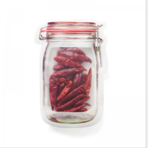 Nhà máy Trung Quốc trực tiếp bán bộ phận cắt bế cho túi định hình cho túi đóng gói thực phẩm cho bé ăn nhẹ có khóa Zip