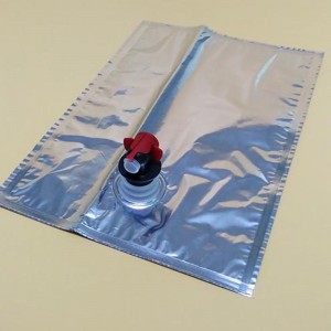 Giấy nhôm 2L 5L 10L 15L 25L và túi vô trùng trong hộp BIB để đựng rượu, dầu, nước trái cây, sữa, nước