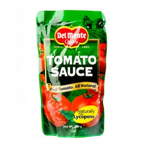 Tùy chỉnh an toàn ống đồng in nước sốt bao bì túi nhựa bao bì túi đứng lên túi spout