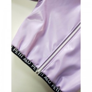 PURPLE PURPLE PU JACKET RLCPJ0003N